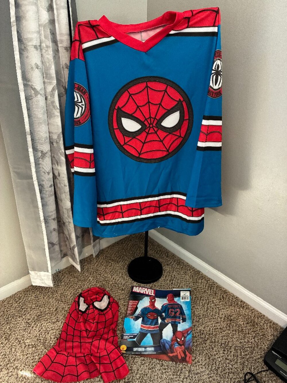 Spiderman Adult Halloween Costume - 1 size fits - M-XL